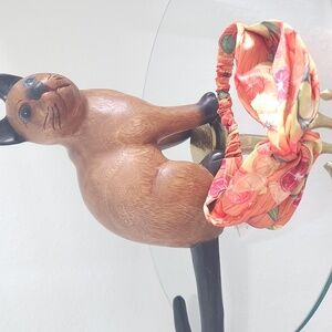 Scünci headband with a fruit print